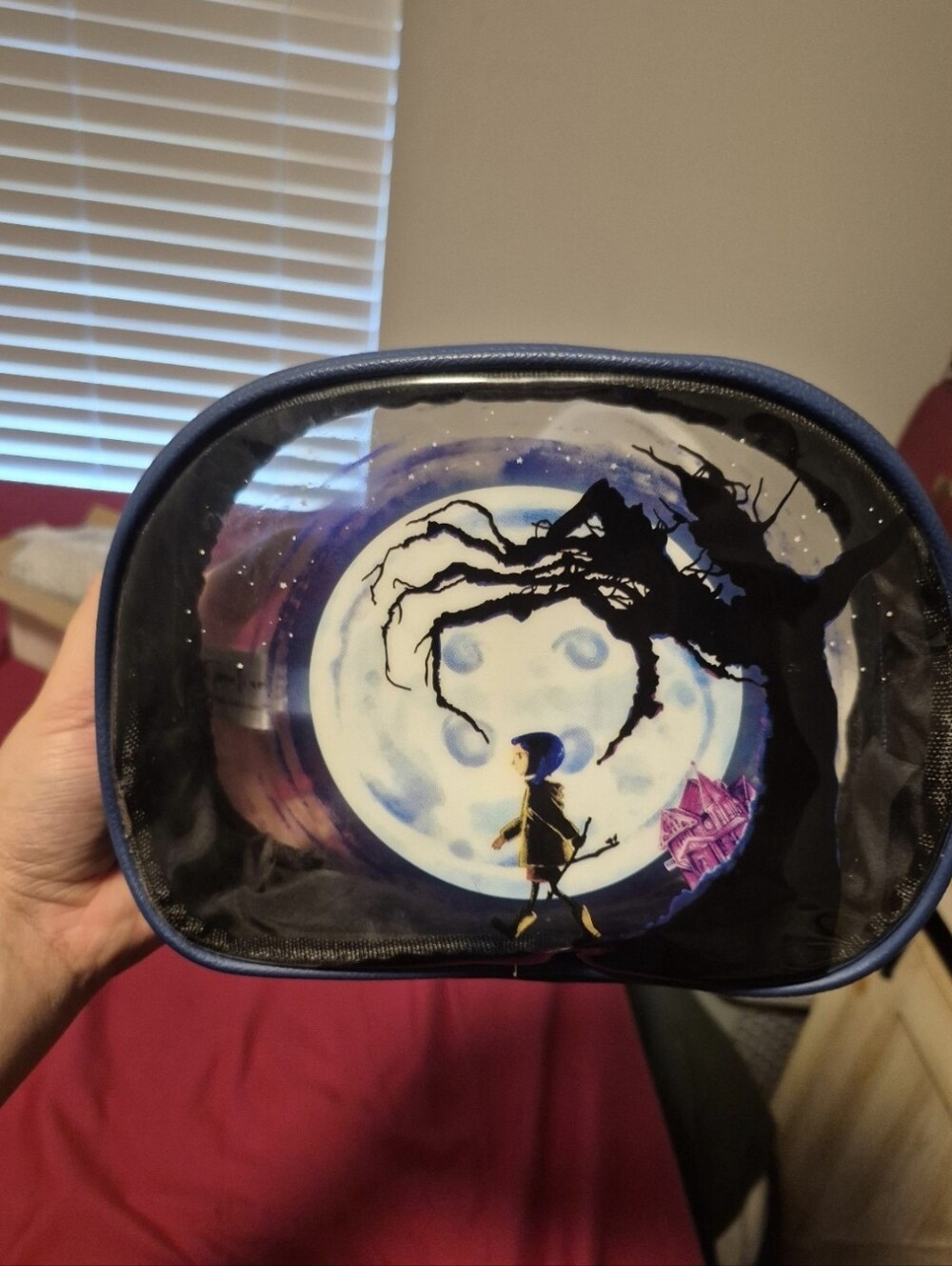 Loungefly coraline moon cosmetic pouch